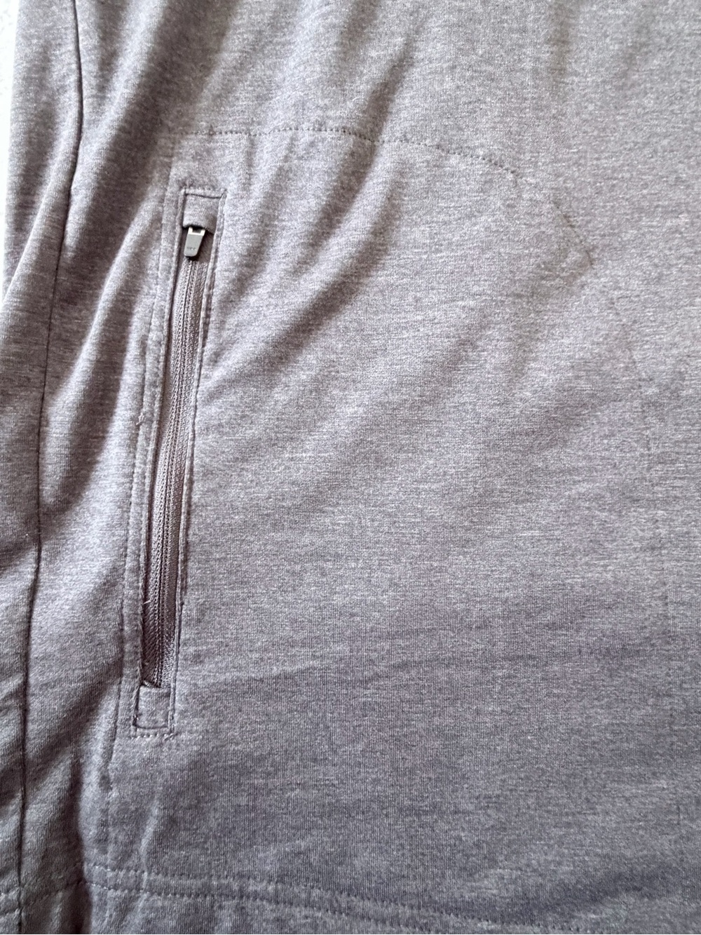 Fresh Clean Threads Dark Gray Lightweight Hooded Pullover Sweatshirt - Picture 5 of 8